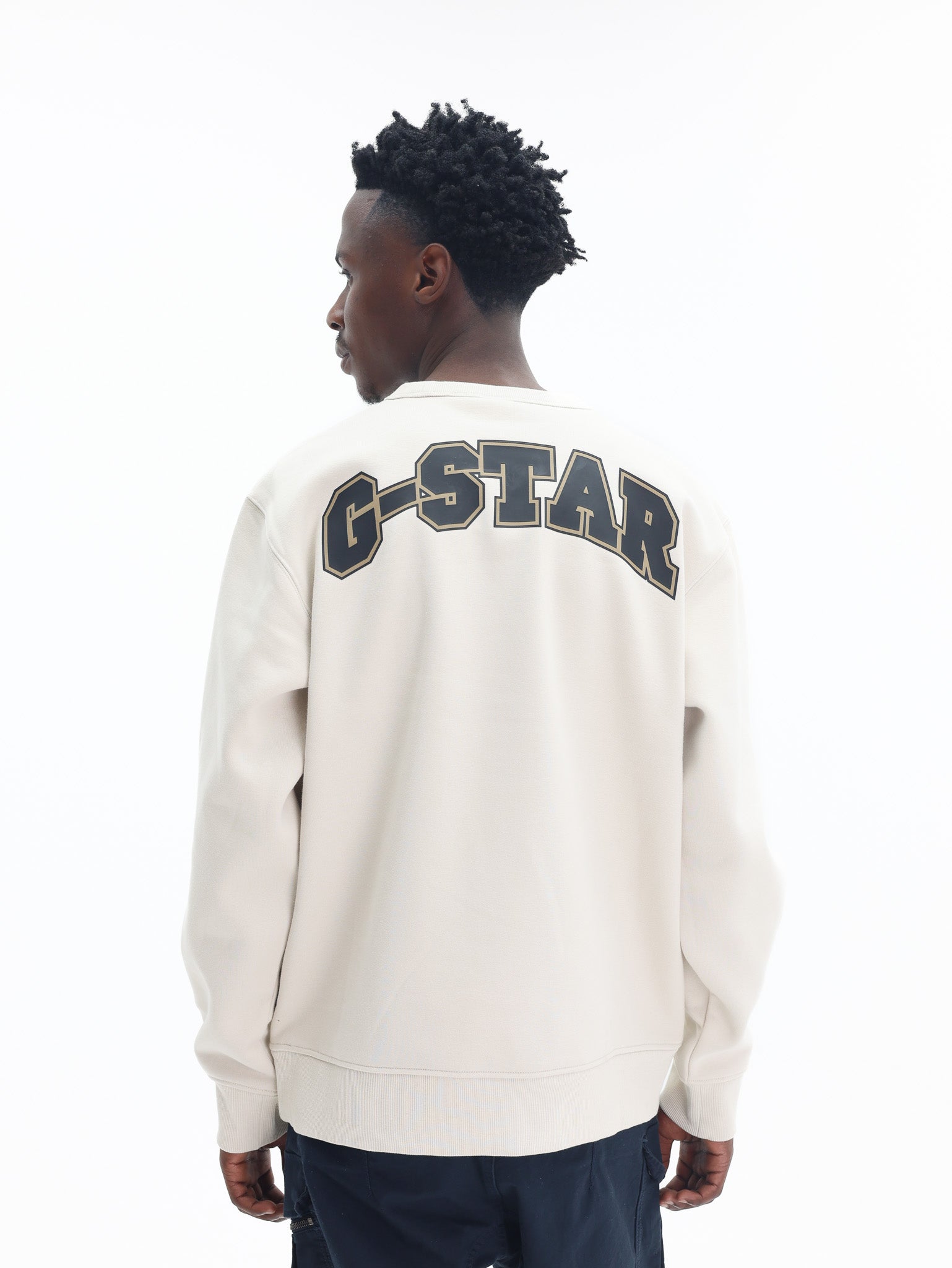 G-Star Sweater Running Dog White
